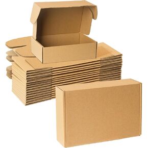 Shipping Boxes 12x9x4 inches Set of 20, Large Mailing Boxes Brown Cardboard Corrugated Mailer Boxes for Packing Small Business
