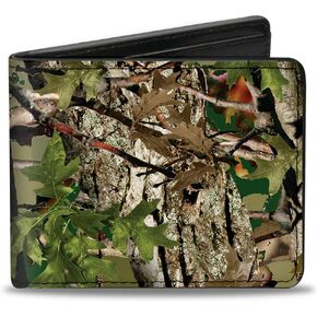 Buckle-Down mens Buckle-down Pu Bifold - Hunting Camo Bifold Wallet, Multicolor, 4.0 x 3.5 US