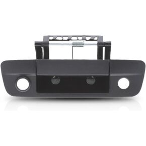 KarParts360 Tailgate Handle for Ram 1500/2500/3500 2013 14 15 16 17 2018 | Outside | w/Camera Hole | All Cab Types | Black | Plastic | 68197873AA