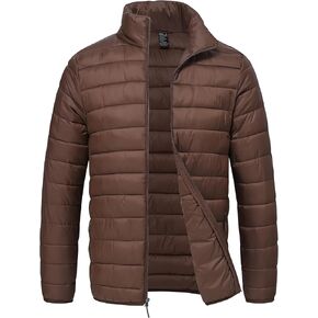 Rapoo Men's Puffer Jackets Lightweight Winter Jackets Coats Water Resistant Windproof Insulated in Kuwait