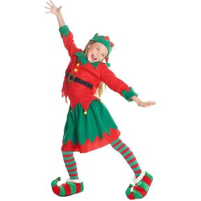 Morph Elf Costume For Kids, Elf Costume For Girls, Kids Elf Costume, Christmas Elf Costume, Elf Costume Kids