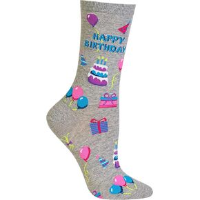 Hot Sox Women's Fun Pop Culture & Celebration Crew Socks