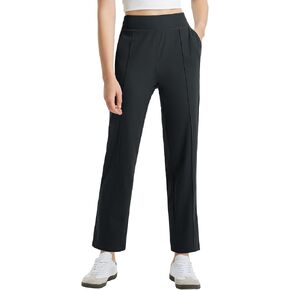 BALEAF Women's Travel Pants Lightweight Work Pants Stretch Ankle Athletic Golf Pants with Pockets Business Casual UPF50+