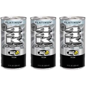 3 cans of New BG 44K Platinum