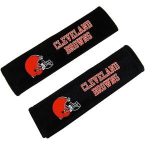 NFL Cleveland Browns Seat Belt Pad (Pack of 2)