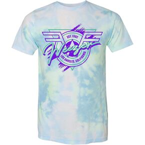 Weezer Unisex-Adult Standard Tie Dye Surf Tee