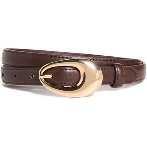 SHASHI Women's Oval Buckle Belt