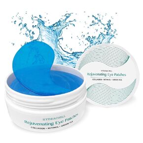 Eye Patches for Reducing Puffy Eyes and Dark Circles (60 patches), Wrinkles (Anti - Wrinkle) | Eye mask patches for Skincare with Retinol, Collagen, Hyaluronic Acid, Green Tea | Anti Wrinkle Patches