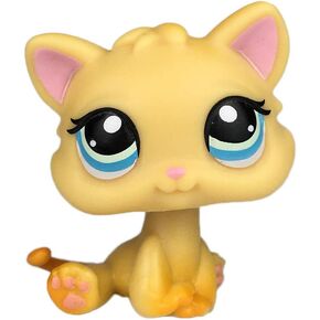 Custom-Made Baby for Short Hair Cat #852 Tan Spotted Leopard 1 Inch Kitty Mini Pet Shop Kitten Toys