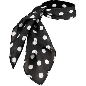 Hip Hop 50's Shop 1950s Chiffon Scarf Square Vintage Retro Sheer Neck Hair Tie Women Girls