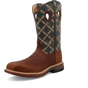 Twisted X Men's 12" Nano Composite Safety Toe Western Work Boot