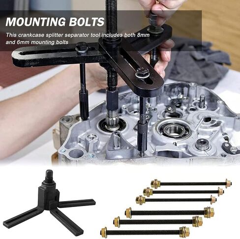 RYANSTAR RACING Crank Case Splitter Separator and Crank Puller Installation Tools Off Road Vehicle Auto Supplies with C-Clip Adapter in Saudi Arabia