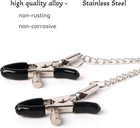 Body Clamps for Women Adjustable Metal Body Clip Body Ring Pressure Body Chain Necklace Stainless Steel Body Clips Non Piercing Body Jewelry Faux Body Jewelry for Adults Couples in Saudi Arabia