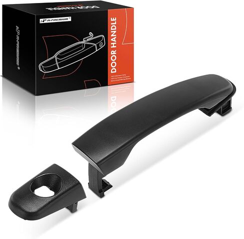 A-Premium Front Driver Side Exterior Door Handle with Keyhole Compatible with Chevrolet Equinox 2005-2009, Malibu 2004-2008, HHR 2006-2011 & Suzuki XL-7 2007-2009 & Pontiac G6, Torrent, Textured Black in Saudi Arabia