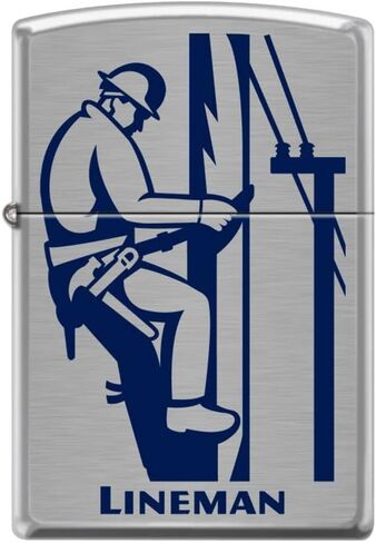 Zippo Lighter- Carpenter Street Chrome Windproof Lighter #Z5168 in Saudi Arabia
