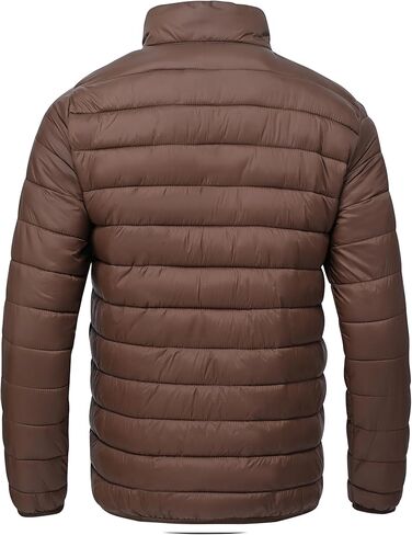 Rapoo Men's Puffer Jackets Lightweight Winter Jackets Coats Water Resistant Windproof Insulated in Kuwait
