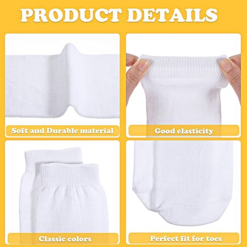 2 Pairs White Knee High Socks for Girls Mid-Calf Kids Knee High Socks，School Uniform Socks Long Socks Soft，Toddler Soccer Socks 39cm Knee Highs for Toddler Girls 4-8 years Old in Kuwait