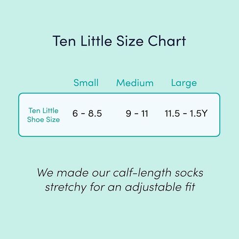 Ten Little Kids Cozy Slippers for Toddler Boys & Girls, Faux-Fur with Warm Fleece Lining - Size 10/11 & Organic Cotton Cozy Socks, Warm Thermal Cushioning Socks in Kuwait