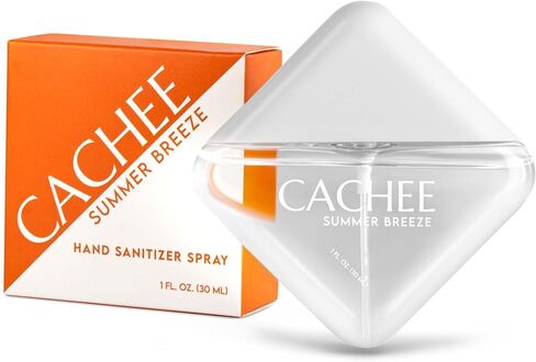 Hand Sanitizer Spray, Summer Breeze, Travel Size, Kills Germs & Bacteria, Non-Sticky, Long-Lasting Scent, Quick-Drying, High-End Fragrance, No Residue, Elegant Bottle, 1FL OZ (30ML) in Saudi Arabia