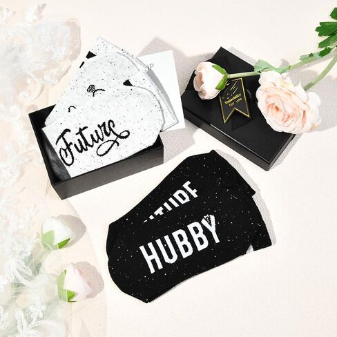 Engagement Gifts for Couples 2025, Gifts for Newly Engaged Couples, Wedding Socks Couple Socks Bride and Groom Socks in Saudi Arabia