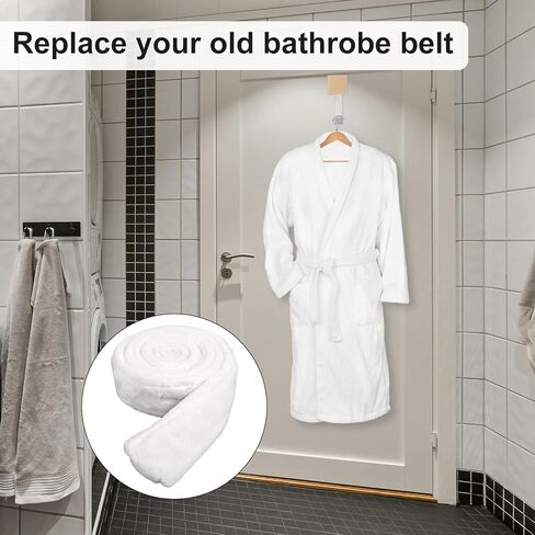 Robe Belt, Soft Robe Belt Replacement Flannel Robe Tie Replacement Bathrobe Belt Replacement for Men Women in Kuwait