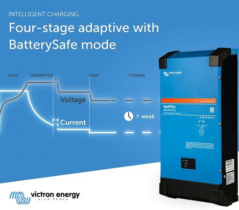 Victron Energy MultiPlus Pure Sine Wave Inverter Charger for 80 amp Battery, 2000VA 12-Volt in Kuwait
