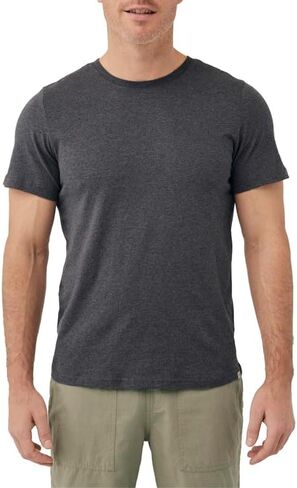 Pact Men's Organic Softspun Semi-Fitted Crew Neck T-Shirt, Pack of 5 in Kuwait