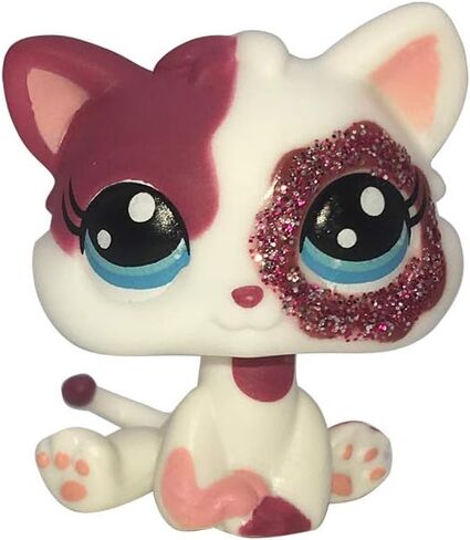 Custom-Made Baby for Short Hair Cat #852 Tan Spotted Leopard 1 Inch Kitty Mini Pet Shop Kitten Toys in Saudi Arabia