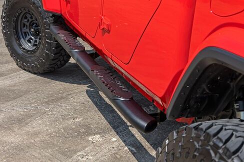 Rough Country Oval Steps for 2020-2023 Jeep Gladiator JT - 21015 in Saudi Arabia