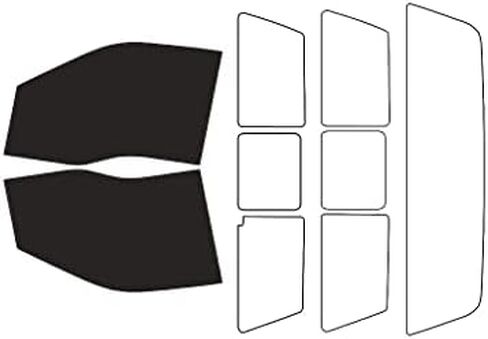Rvinyl Window Tint Kit Compatible with Ford F-250 2017-2023 (2 Door Regular Cab) - Front Precut Kit - 20% in Saudi Arabia
