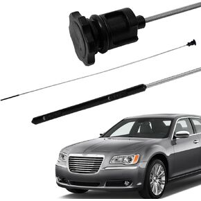 Automatic Transmission Dipstick 5.7 L HEMI V8 Compatible for 300C, Challenger, Charger, Magnum with and NAG1/W5A580 Replacement Engine Oil Dipstick Car Oil Gauge A-22301-2,22301