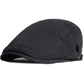 XYIYI Mens Cotton Newsboy Cap Flat Ivy Gatsby Driving Hat
