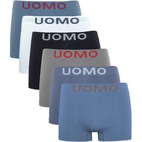 Channo Mens Seamless Underwear: Cool Microfiber Boxer briefs - Comfort Soft Stretch Fabric Pack, Support Tagless
