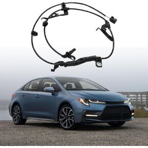 مستشعر سرعة عجلة ABS أمامي يمين متوافق مع 2019-2022 Toyota Corolla استبدال 89542-12110 89542-02160 (أمامي يمين)