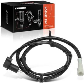 A-Premium Front Left ABS Wheel Speed Sensor Compatible with Chevrolet, Buick, Cadillac, Oldsmobile Models - Impala, Caprice, Commercial Chassis, Roadmaster, Brougham, DeVille, Fleetwood