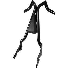 Sissy Bar Backrest for Harley Davidson, 1 1/2" Bar Detachable Passenger Back Rest Rear Pad for Harley Touring Road Glide Street Glide Road King Ultra CVO Limited Electra Glide 2009-2024