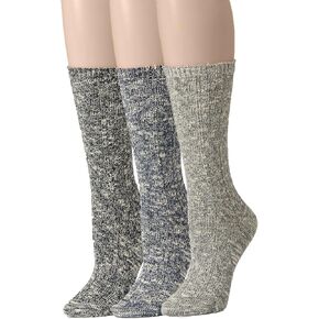 Leotruny Women's Slouch Vintage Knit Cotton Boot Socks