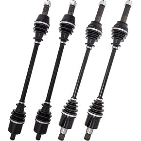 NICHE Front Rear CV Axle Set Kit for 2009-2014 Polaris RZR 4 800, S 1332637 1332883 1332638 1333962