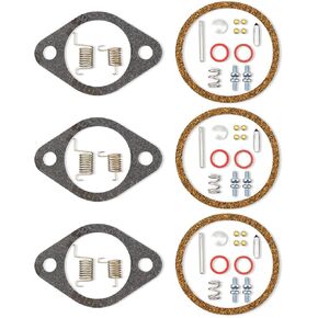 3Pcs Carburetor Repair Set 809735A1 Fit for Mercury Force 90 95 HP Outboard Replace FK10357