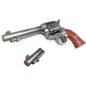 11.5 Inch Wild West Costume Prop Redemption Classic Foam Western Revolver Cowboy Sheriff Great for Costume and Cosplay, Halloween and Xmas Gift (B)