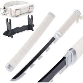 Zisu Demon Sword - 23.6" Short Cosplay Katana Replica for Kids - Complete with Belt, Stand, and True-to-Show Design - Anime Sword Ideal for Cosplay and Display