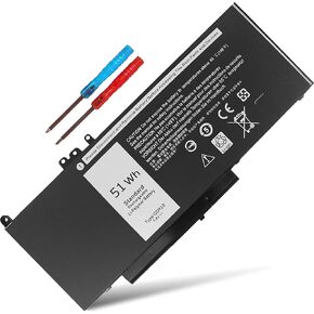 6GTPY Battery 97WH for Dell XPS 15 9570 9560 7590 9550, Precision 5520 5510 5530, Vostro 7500 7590, M2X4 5XJ28 5D91C GPM03 1P6KD 4GVGH P56F P56F001 P56F002 [Not for Laptop with SDD/HDD]