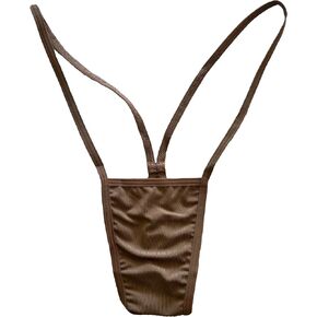 Low Rise Skintone G String Tanga No-Show Thong Panty Underwear for Black and Brown Skin Women | 3pk