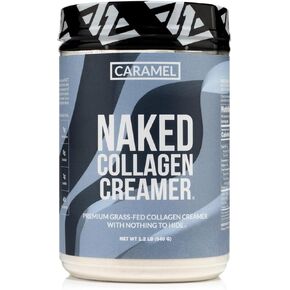 Naked Collagen Coffee Creamer - Vanilla Collagen Creamer For Coffee - Dairy-Free, Gluten-Free, GMO-Free - Support Hair, Skin, and Nails - 40 Servings