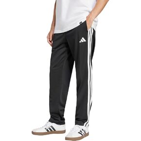 adidas Men's 3-Stripes Tricot Open Hem Track Pants