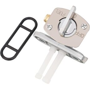 AHL Gas Tank Fuel Petcock Shut Off Valve Switch 4DP-24500-01-00 compatible with Yamaha FZS600 FZS 600 Fazer SR400 SR 400 YZ250F 50th Anniversary YZ400F YZ426F YZ450F YZ80 YZ 80 YZ85 YZ 85 Team