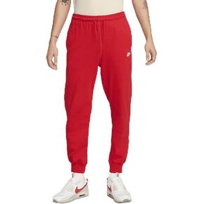 Nike Club Men's Knit Joggers (FQ4330-657, University Red/White)