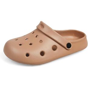 Garden Clogs for Women and Men, Slip On Mules Sandals Comfy Slippers Outside Home Casual Wear Non-Slip Air Cushion Thick Bottom Slides Shoes in Saudi Arabia