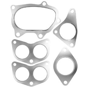 Exhaust Manifold Gasket Kit Up Down Pipe Fit for Subaru WRX Xt Sti Gt Replace 14038AA000 44022AA180