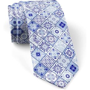 ( Vintage Portugal ) Fashion Novelty Necktie, Conversation Neckwear Ties Great for Party and Events